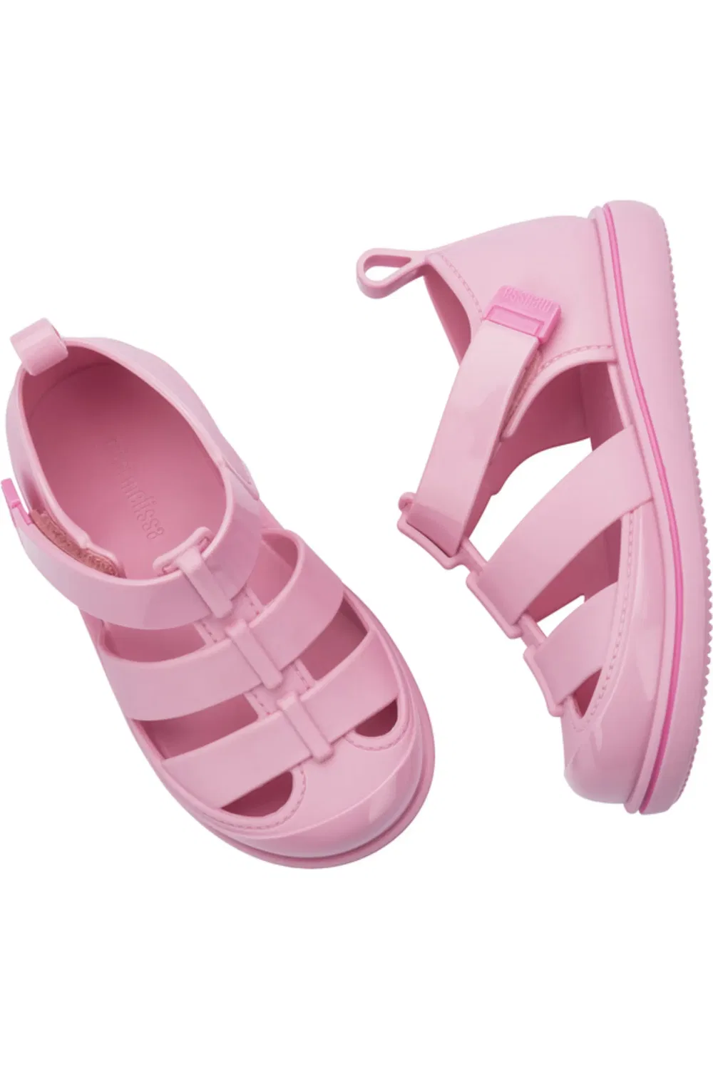 Сандалии детские с регулируемым ремешком Smash Jelly Mini Melissa, розовый — фото 4