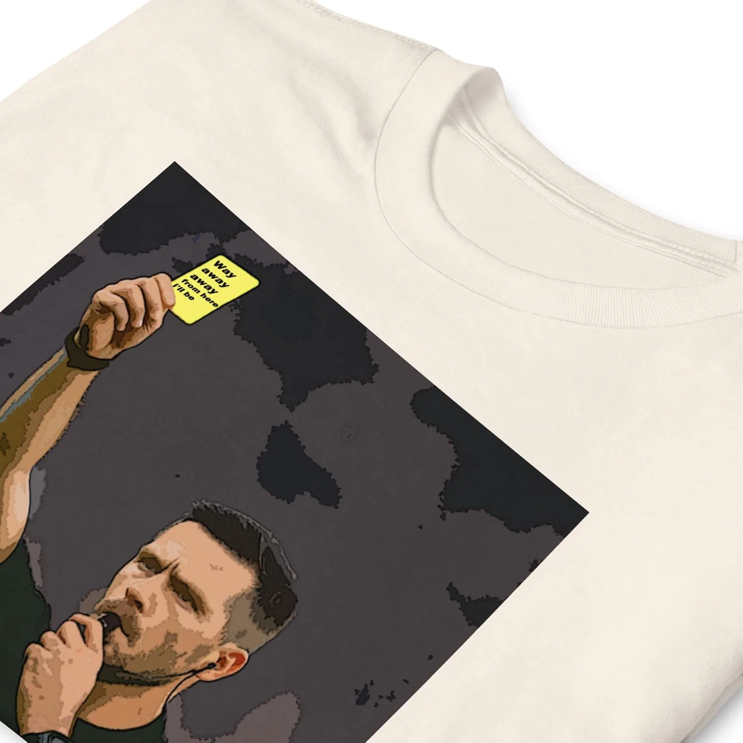 Мужская футболка с принтом Yellowcard 64000 Unisex Softstyle, Natural — фото 3
