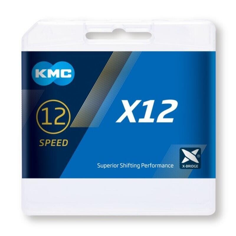 

Цепь X12 Золото/Черный KMC, золото / золото / черный