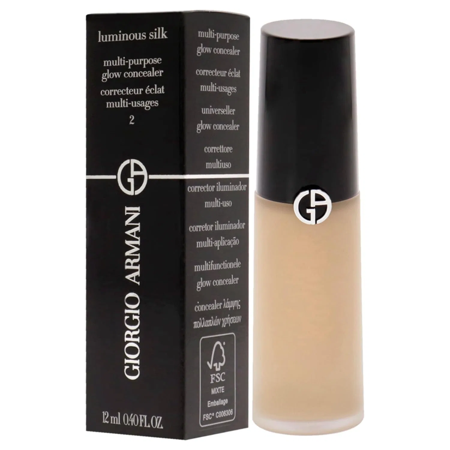 Консилер Giorgio Armani Luminous Silk Multi-Purpose Glow Concealer, 12 мл, 2 — фото 4