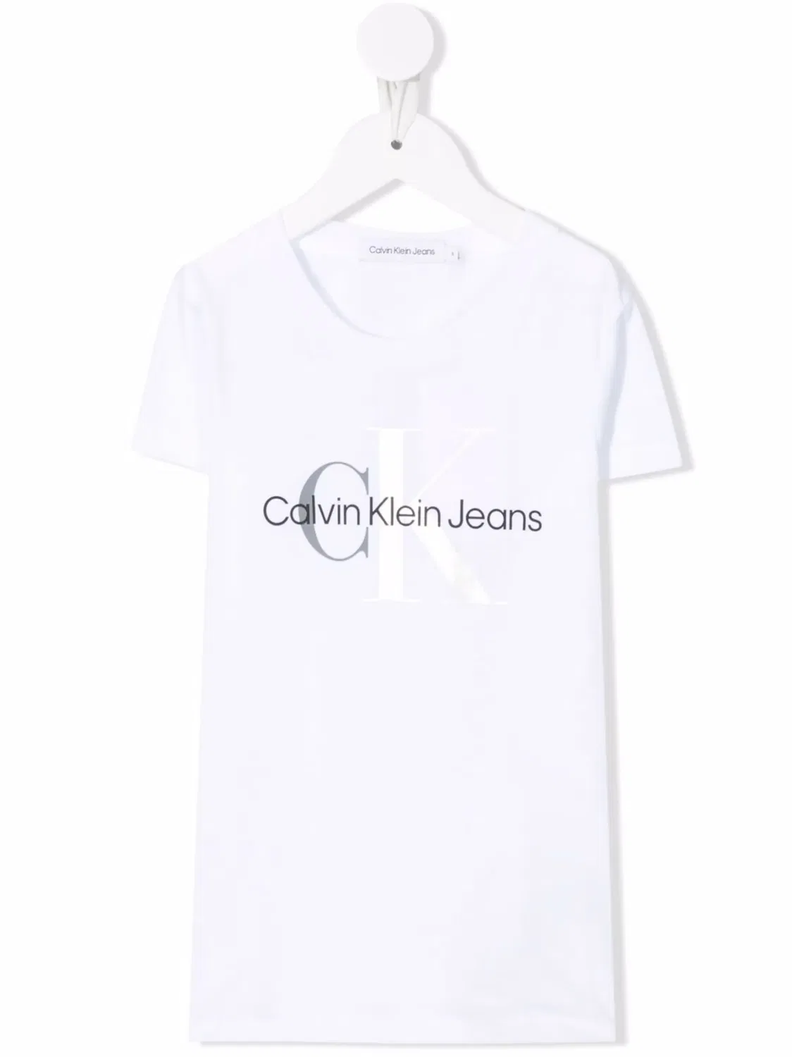Футболка из джерси с логотипом Calvin Klein, белый