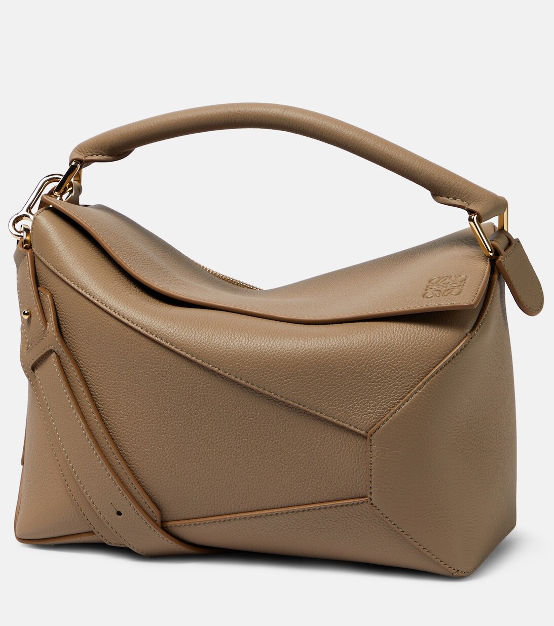 

Кожаная сумка через плечо Puzzle Edge Loewe, нейтральный