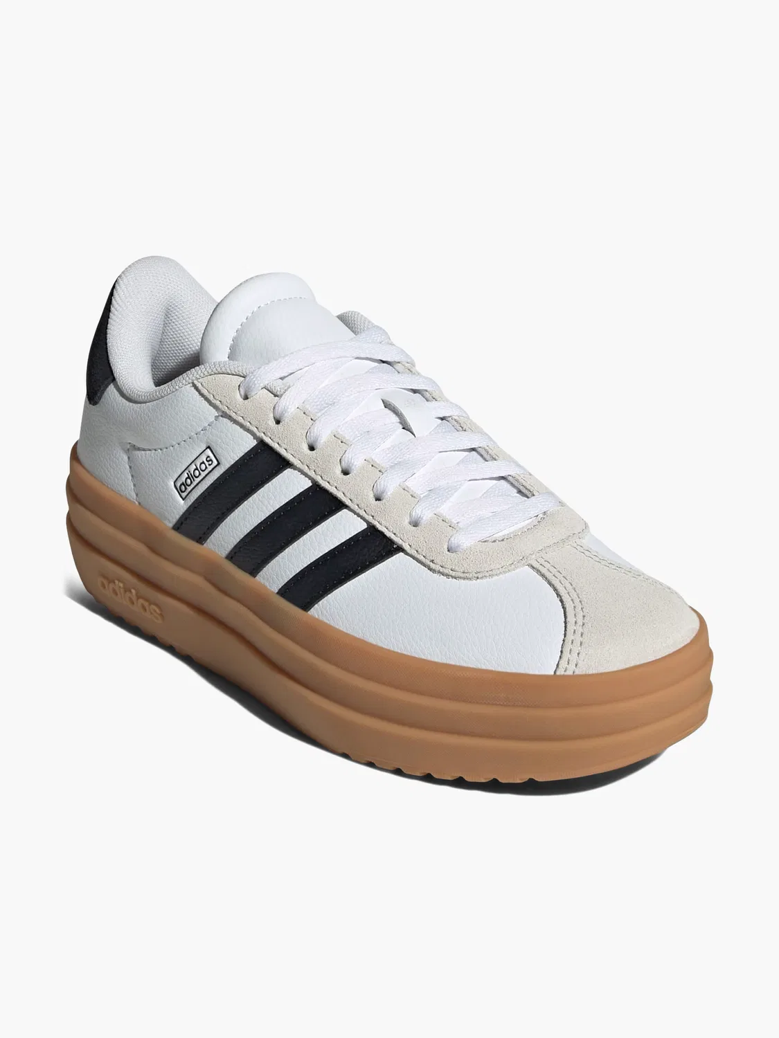 Детские кеды с низким верхом Adidas, белый — фото 4