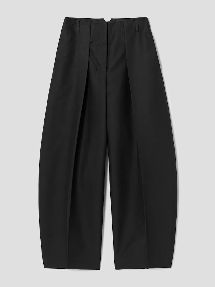 Широкие брюки Ovalo JACQUEMUS, Black