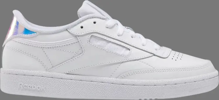 

Кроссовки wmns club c 85 'iridescent' Reebok, белый