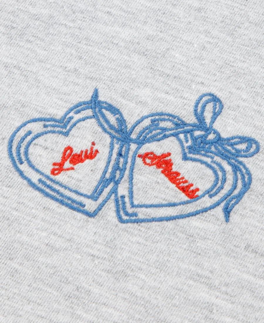 Футболка с длинным рукавом с принтом Levi's, Light Gray — фото 3