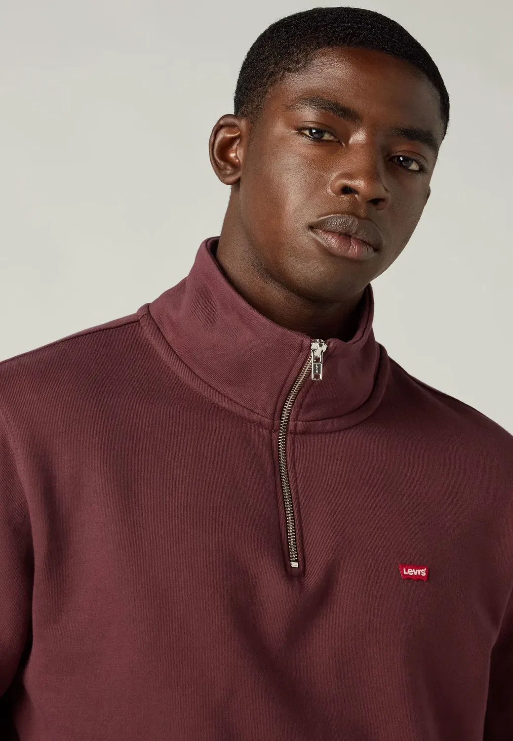 Оригинальная толстовка на молнии Levi'S, Vineyard Wine — фото 4