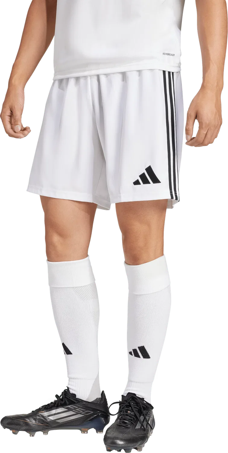 Мужские спортивные шорты с функцией дышащей ткани Adidas, белый — фото 3