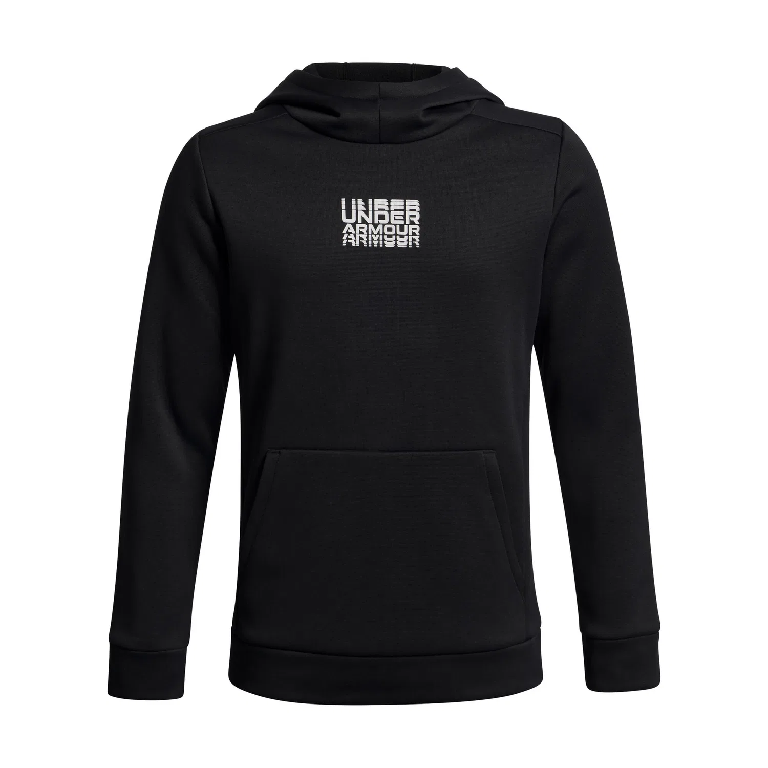 Детское худи с принтом Retro Graphic Under Armour, Schwarz Weiss