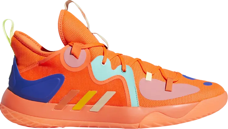 

Кроссовки Adidas Harden Stepback 2 'Solar Red', оранжевый