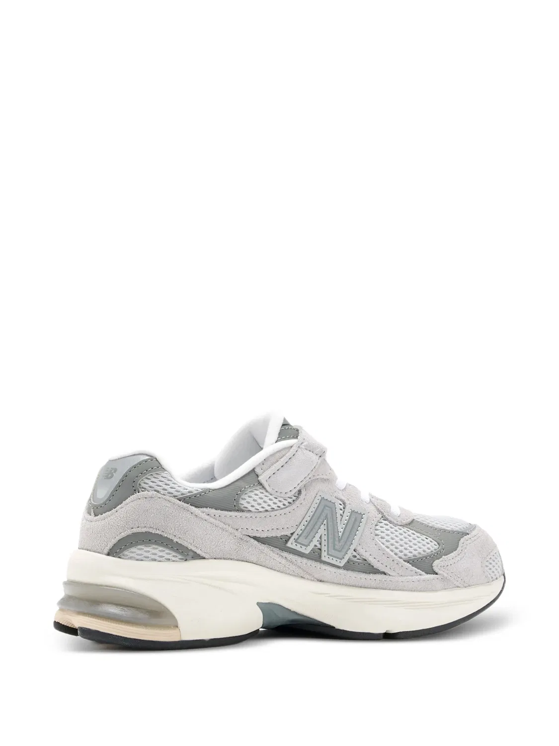 Кроссовки ABZORB 2010 на липучках New Balance Kids, серый — фото 2