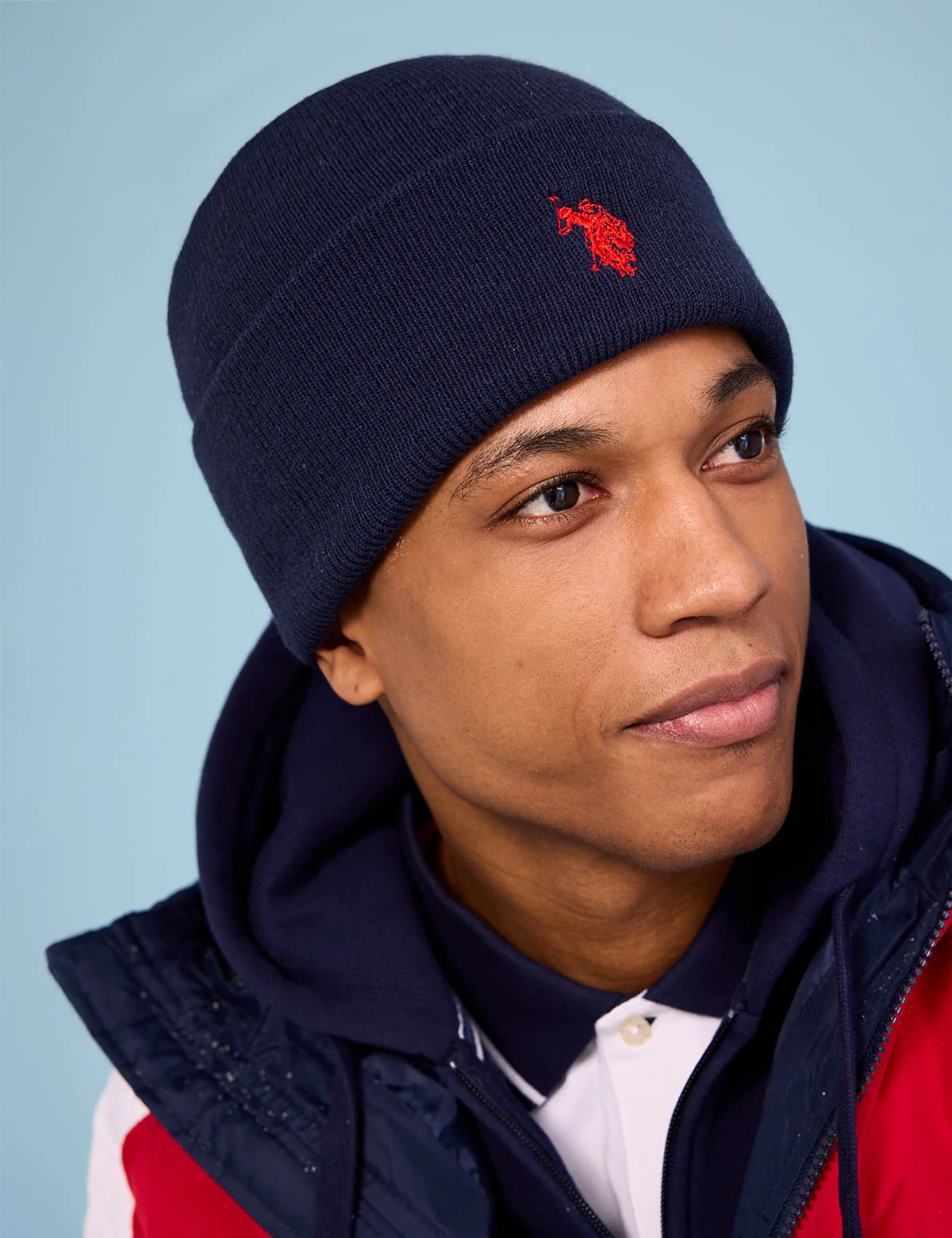 

Шапка U.S. Polo Assn Mens Classic Logo, темно-синий