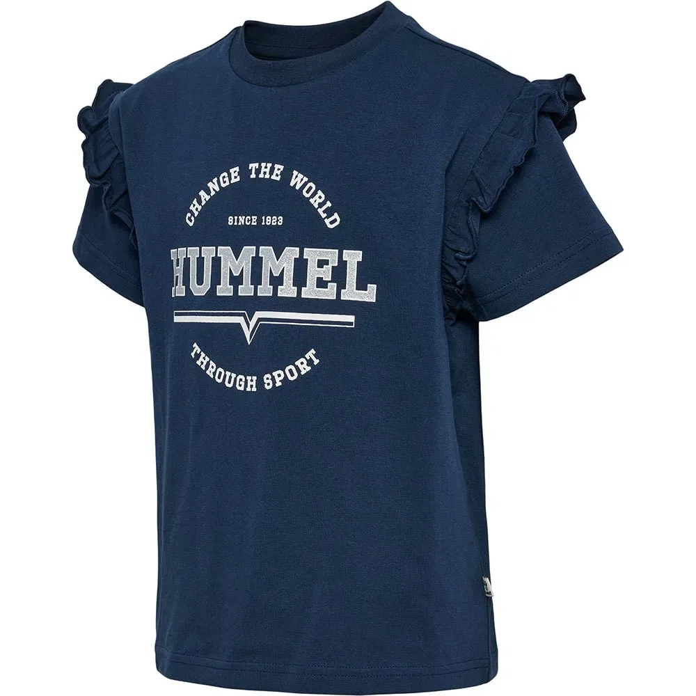 Футболка с коротким рукавом Violet Hummel, синий