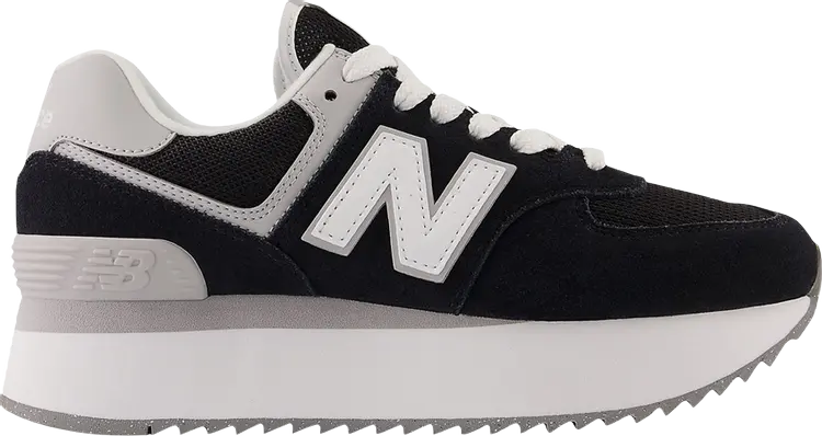 

Мужские кроссовки New Balance Wmns 574+, черный/белый