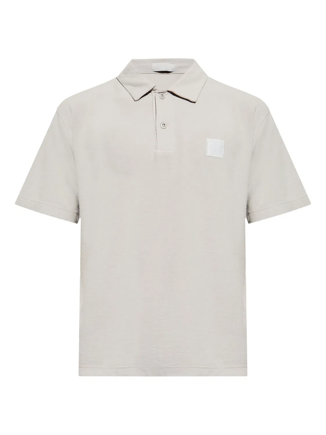 Поло из джерси Stone Island, серый