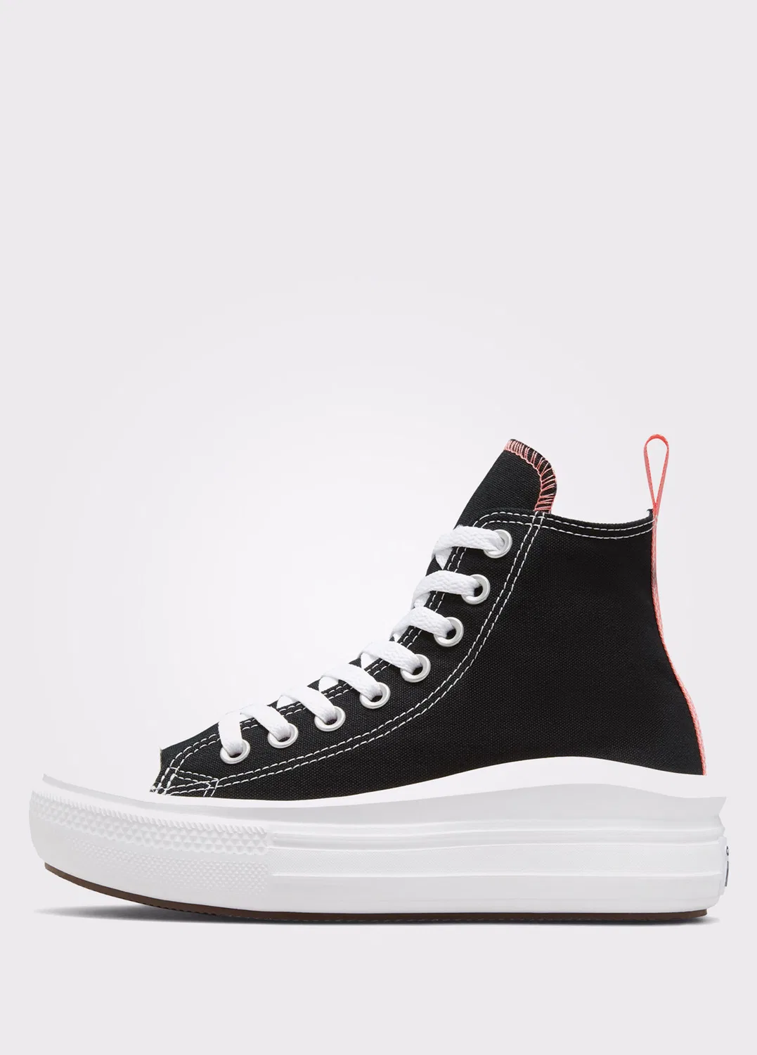 Кеды Converse Chuck Taylor All Star Move, черный — фото 4