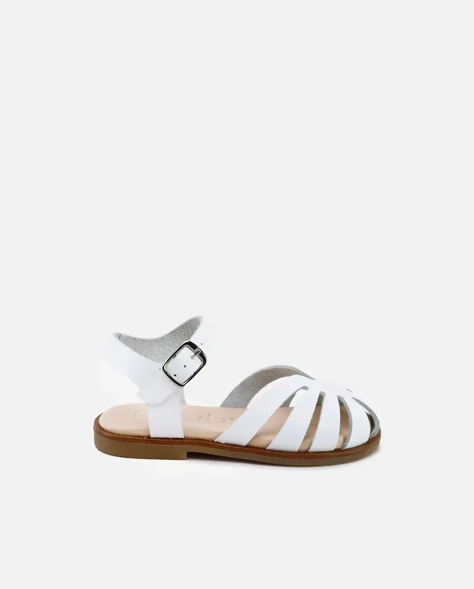 Детские сандалии для девочек из натуральной кожи Camel Eli 1957, Blanco