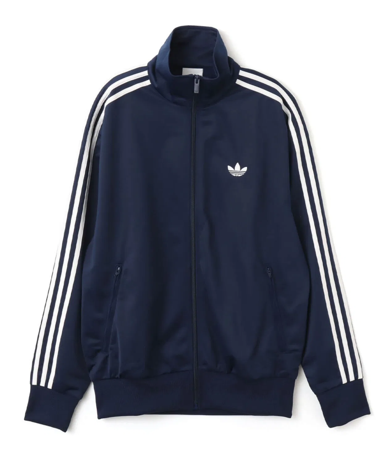 Мужская ветровка с принтом Firebird Track Top Adidas, Navy — фото 4