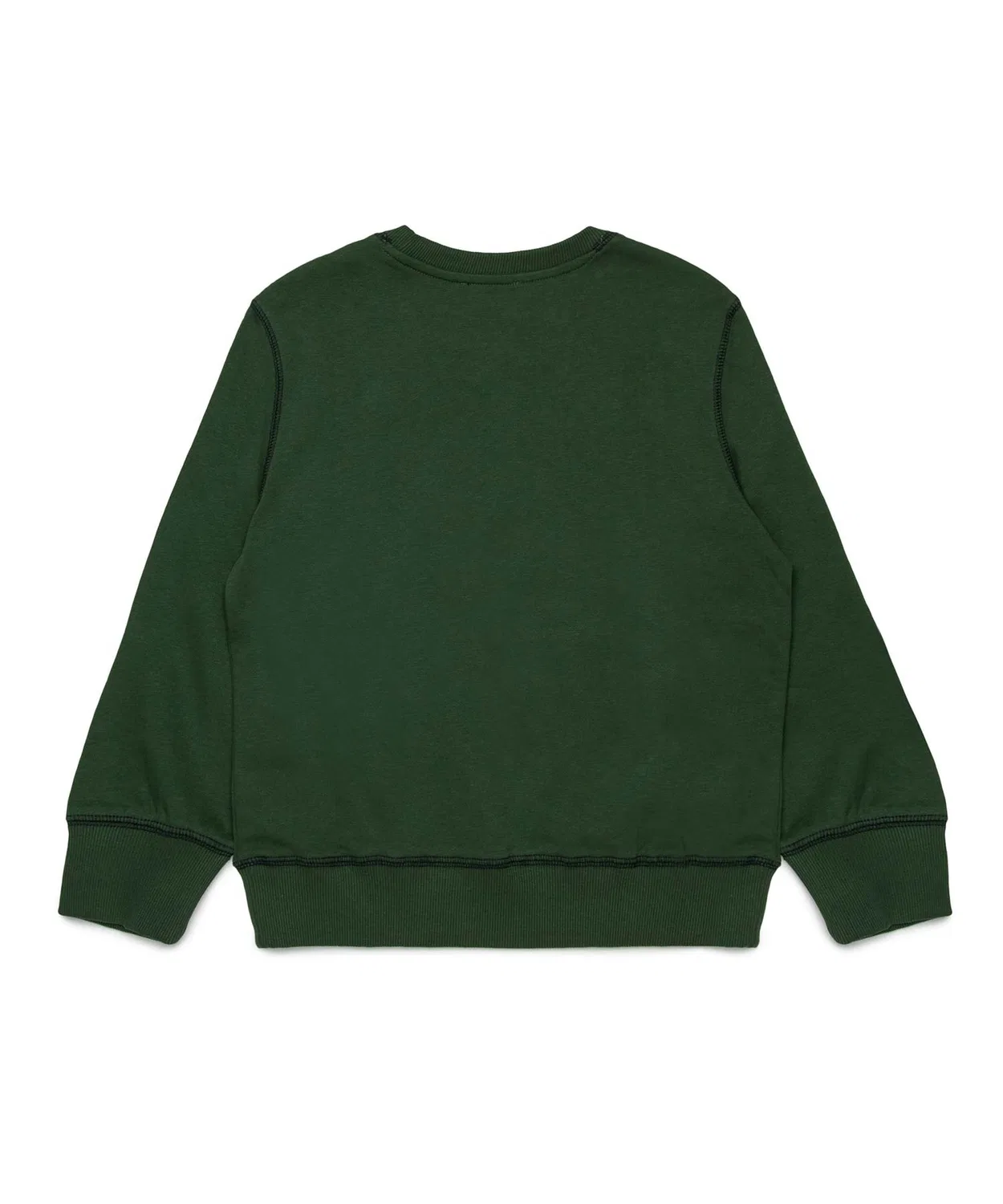 Детский свитшот с длинным рукавомс принтом Brand Logo DIESEL KIDS, Navy — фото 2
