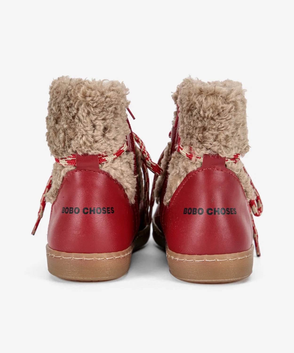 Детские ботинки из замши BOBO CHOSES, Beige — фото 4