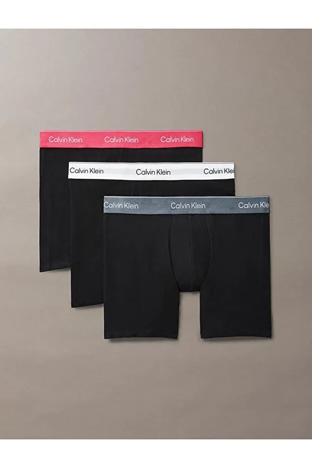 Мужские боксеры хлопковые 3-комплект Calvin Klein, Multicolor