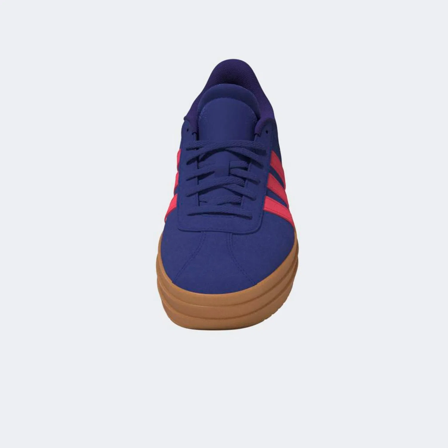 Детские кроссовки на платформе VL COURT BOLD Adidas Sportswear, Pure Purple/Solar Turbo/Collegiate Purple — фото 4