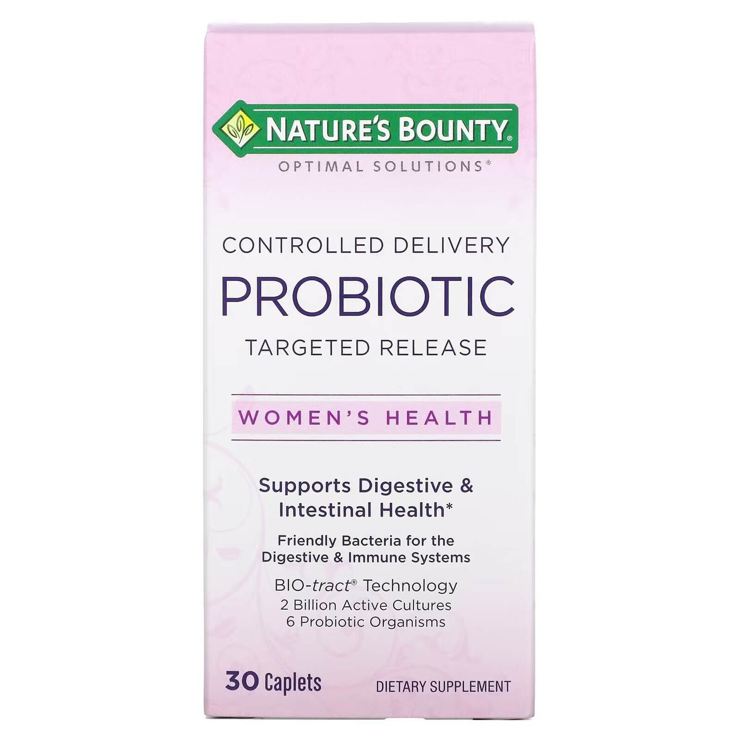 

Пробиотик для женского здоровья Nature's Bounty Optimal Solutions, 30 капсул