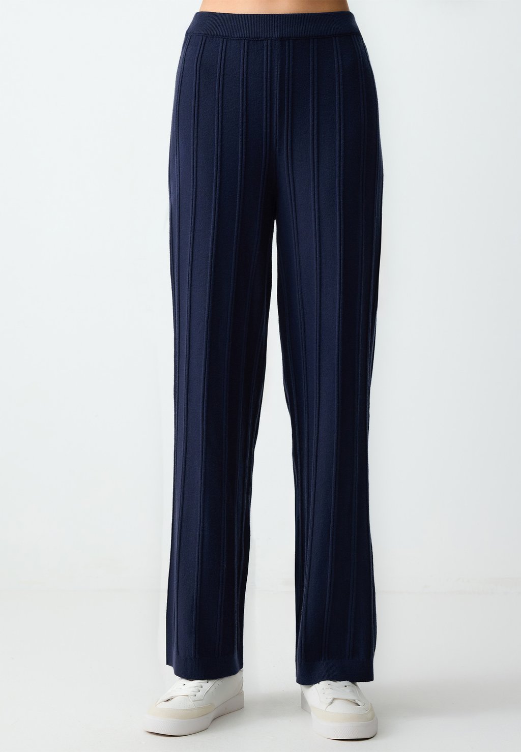 

Брюки RELAXED FIT HIGH WAIST WIDE LEG PATTERNED Jimmy Key, темно-синий