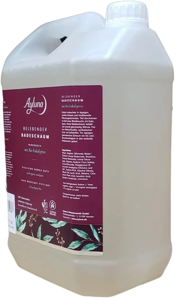 Пена для ванны Invigorating Bath Foam Wind Breath, Ayluna, 5 л — фото 2