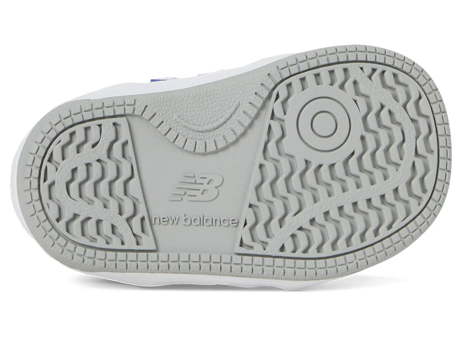 Детские кроссовки для мальчиков шнурующиеся 480 V1 New Balance, White Sea Stone — фото 3