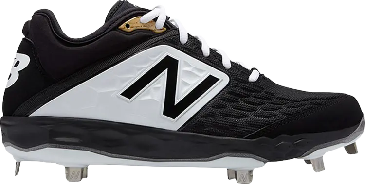 

Бутсы New Balance 3000v4 'Black White', черный