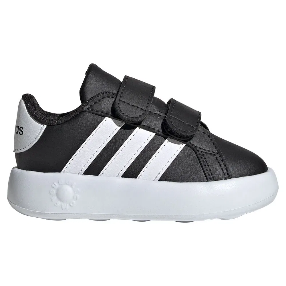 Детские кроссовки с липучками Grand Court 2.0 CF Adidas, Black