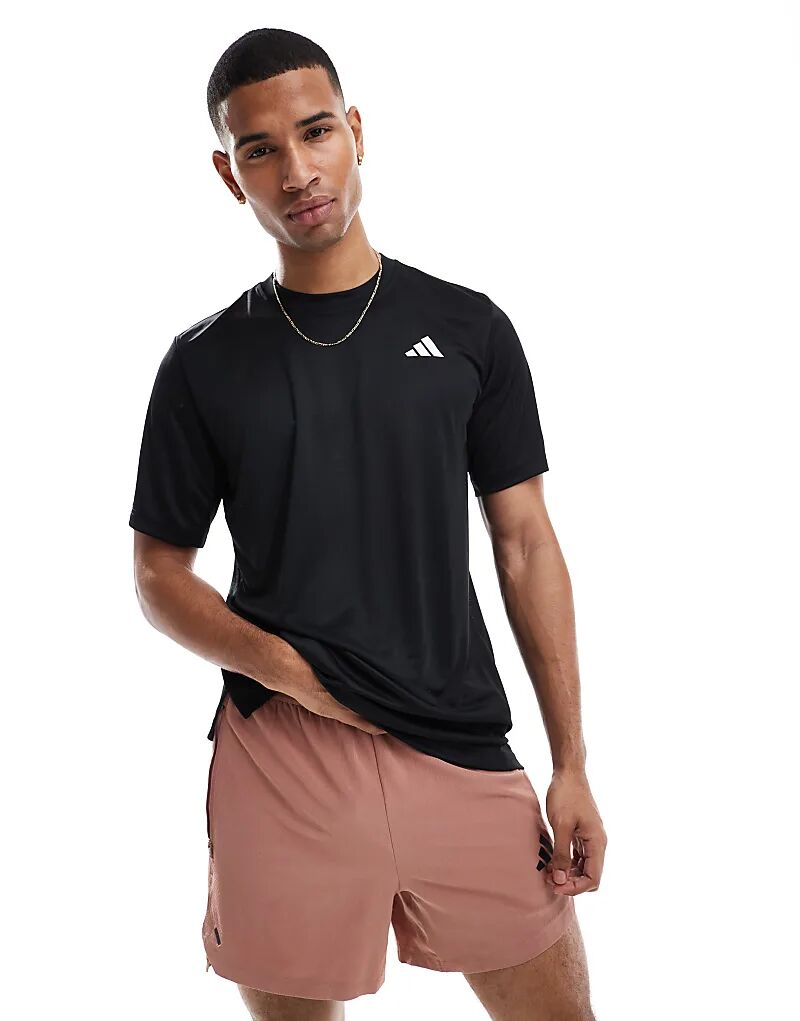 

Футболка adidas Tennis climacool черного цвета adidas performance
