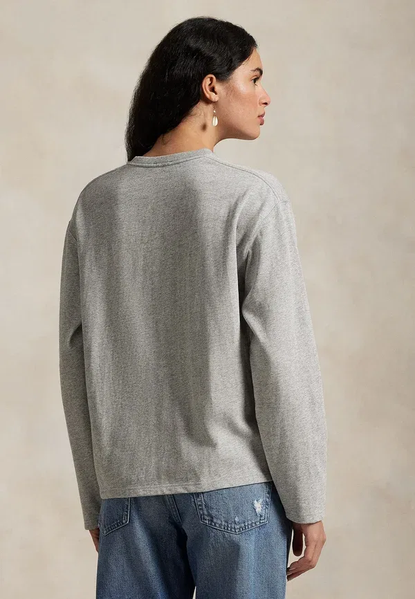 Футболка с длинным рукавом из хлопка Polo Ralph Lauren — фото 3