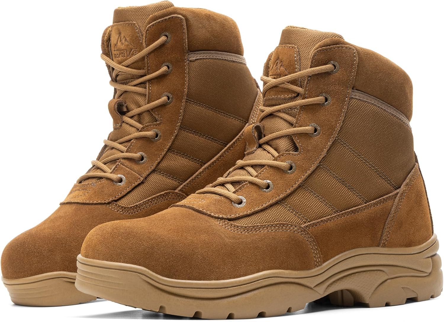 

Мужские водонепроницаемые тактические ботинки NORTIV 8, кожаные, для походов на открытом воздухе, военные, 15 см, мотоциклетные боевые ботинки, Coyote