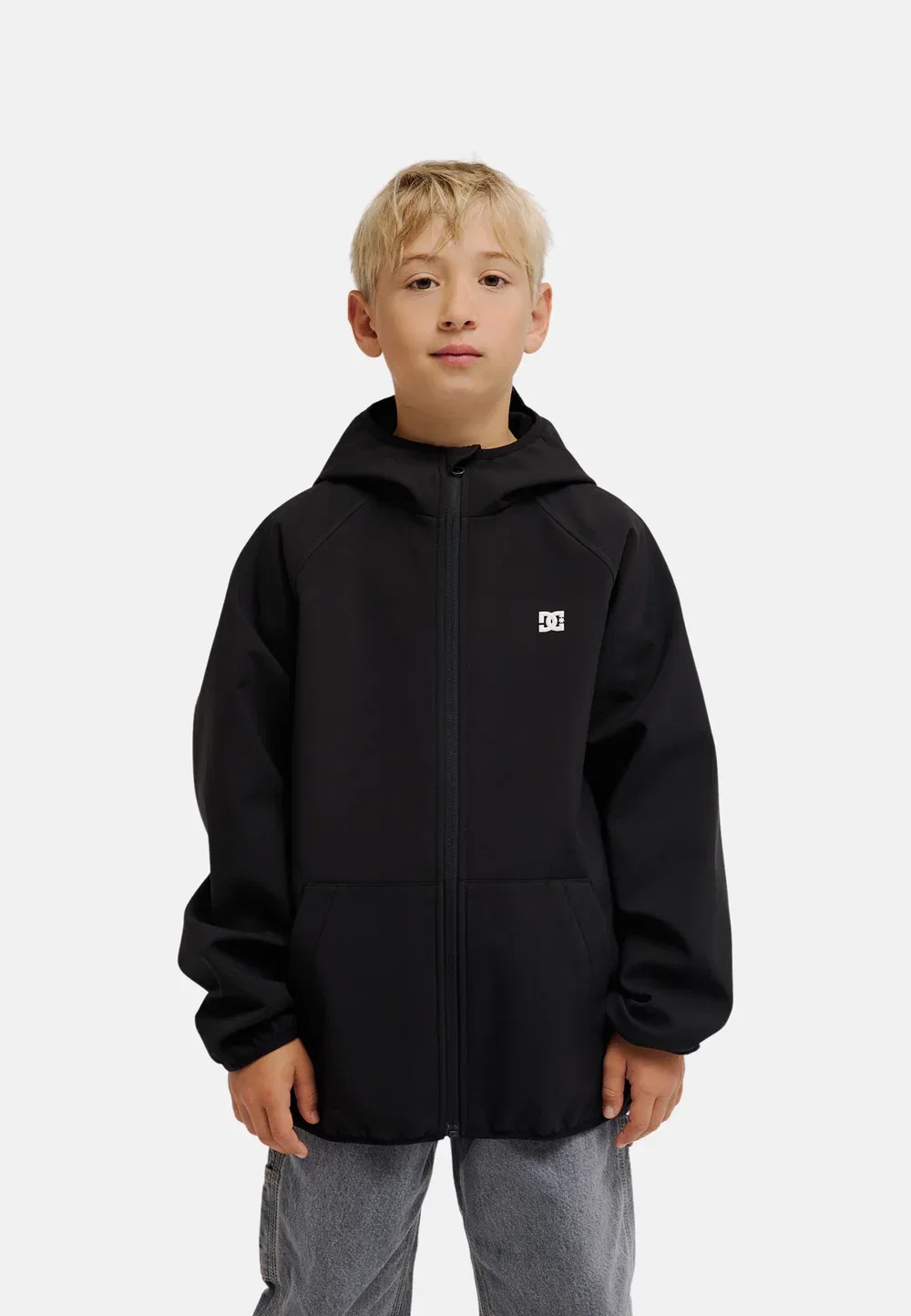 Одежда Jungen 8-16 | Верхний слой - куртка для активного отдыха Dc Shoes, Kvj Black — фото 2