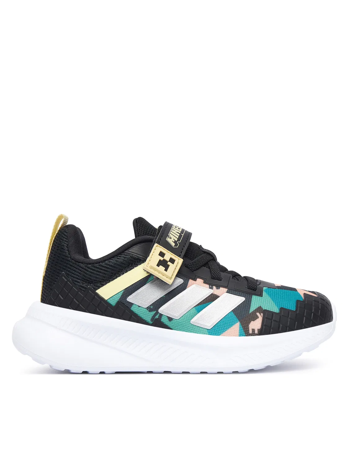 Кроссовки для мальчика Minecraft Fortarun Shoes Children Adidas, разноцветный