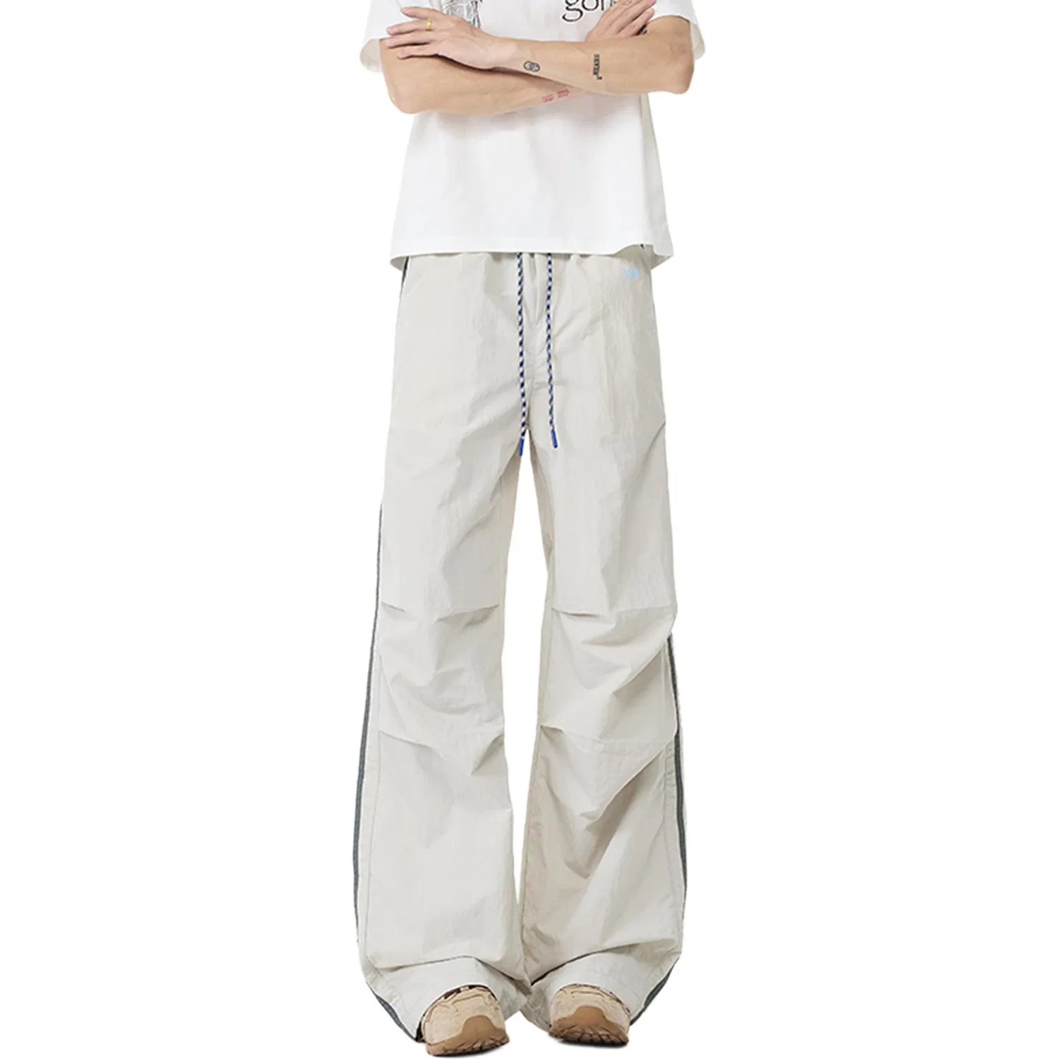 Детские широкие брюки свободного кроя с принтом Casual Pants WARRIOR — фото 3