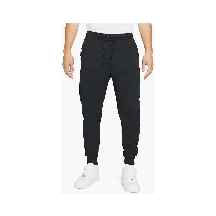 Спортивные брюки Slim Fit с молнией Tech Fleece Nike, Черный