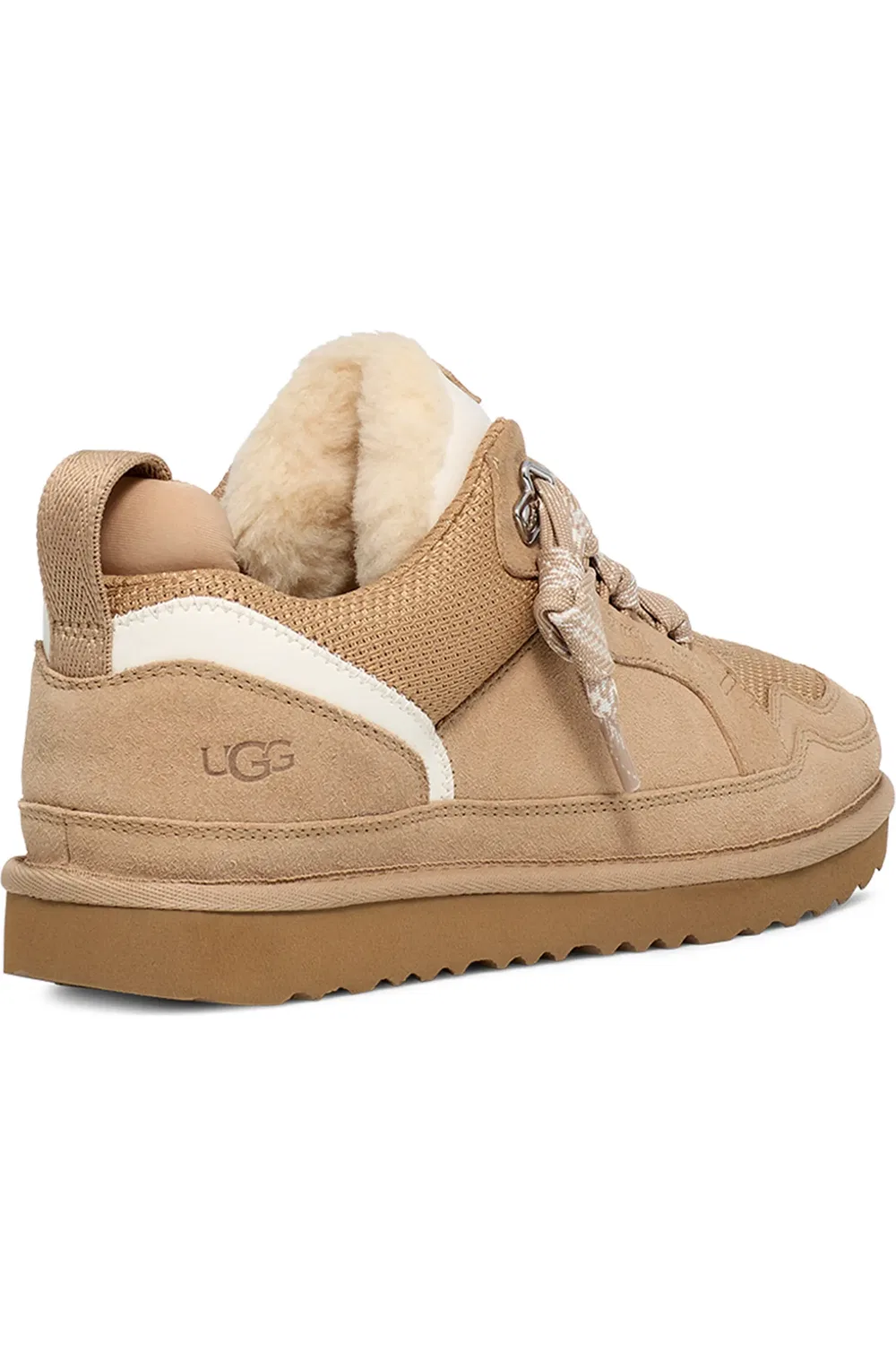 Детские кроссовки на платформе Lowmel UGG, Sand — фото 2