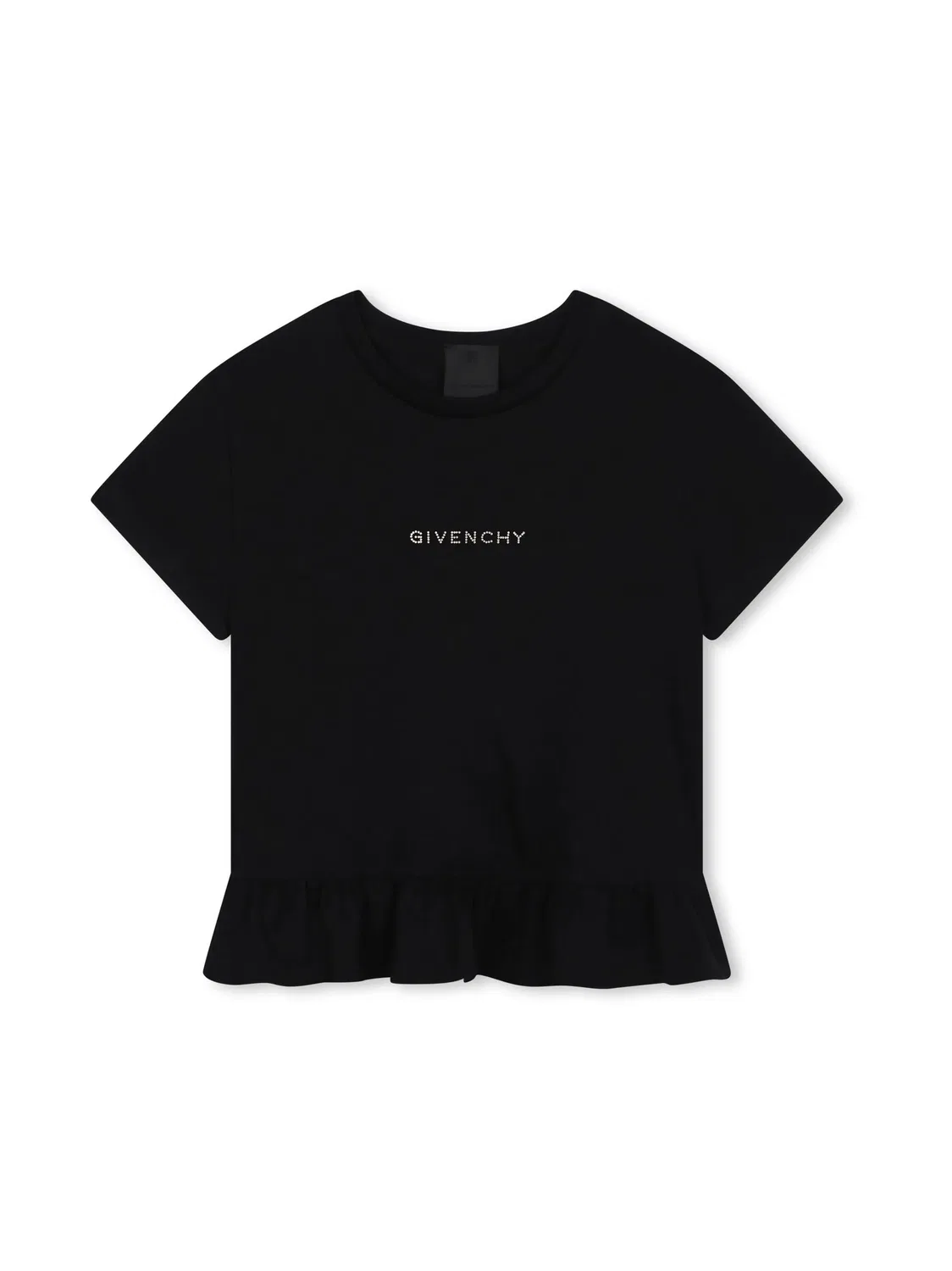 Футболка из хлопка с логотипом Givenchy, черный