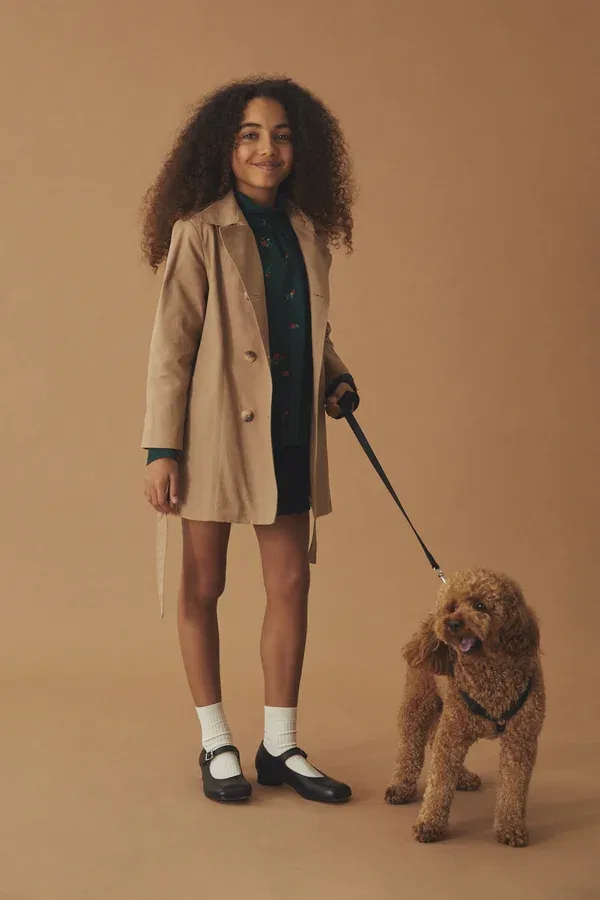 Пальто хлопковое Trenchcoat Max&Co., Nougat, цвет nougat