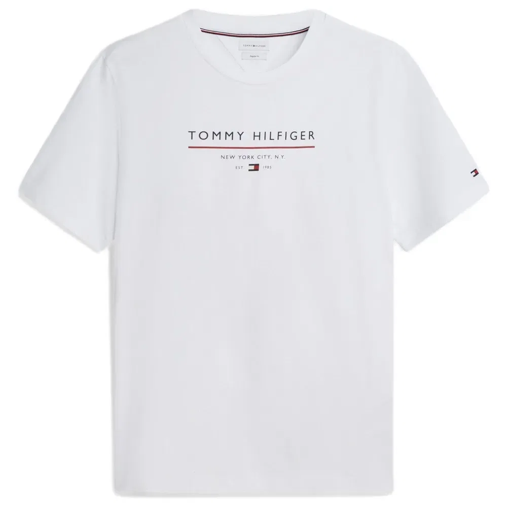 Футболка с коротким рукавом Brand Love New Tommy Hilfiger, белый — фото 3