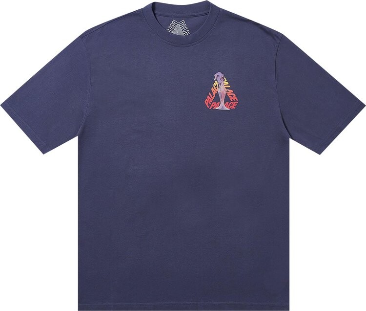 

Футболка Palace Rolls P3 T-Shirt 'Navy', синий