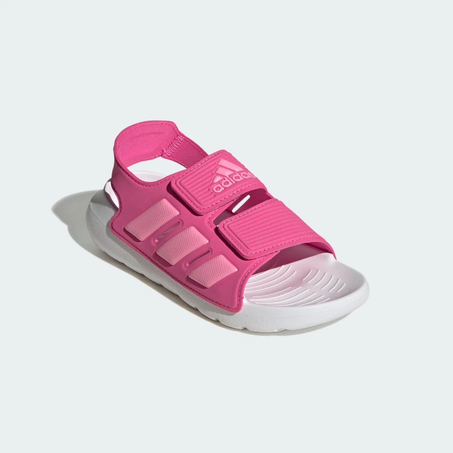 Детские сандалии с регулируемым ремнем Altaswim 2.0 Adidas, Magentapink Weiss — фото 4