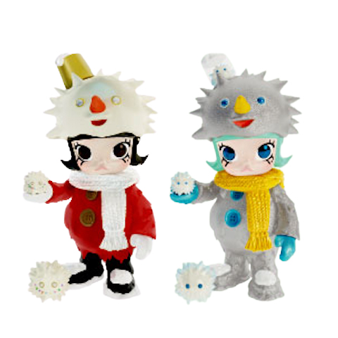 

Фигурка Pop Mart Molly x Instinctoy Erosion Molly Costume Series, Snowman + Snowman Special