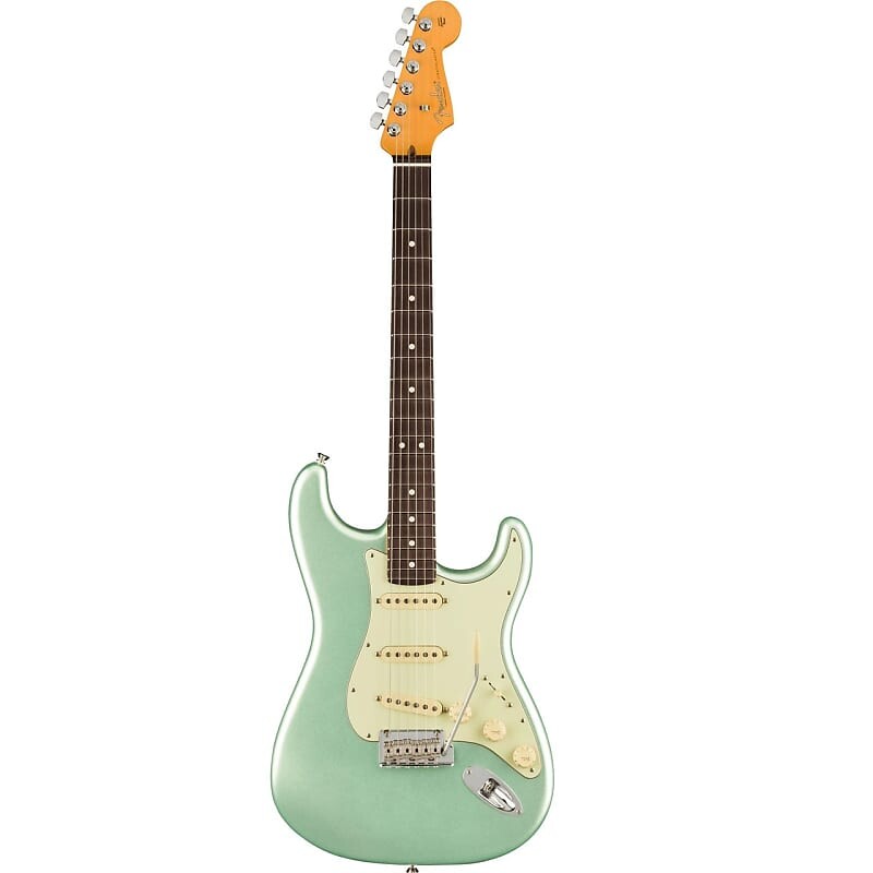 

Fender Stratocaster American Professional II, накладка на гриф из палисандра, цвет Mystic Surf Green 0113900718