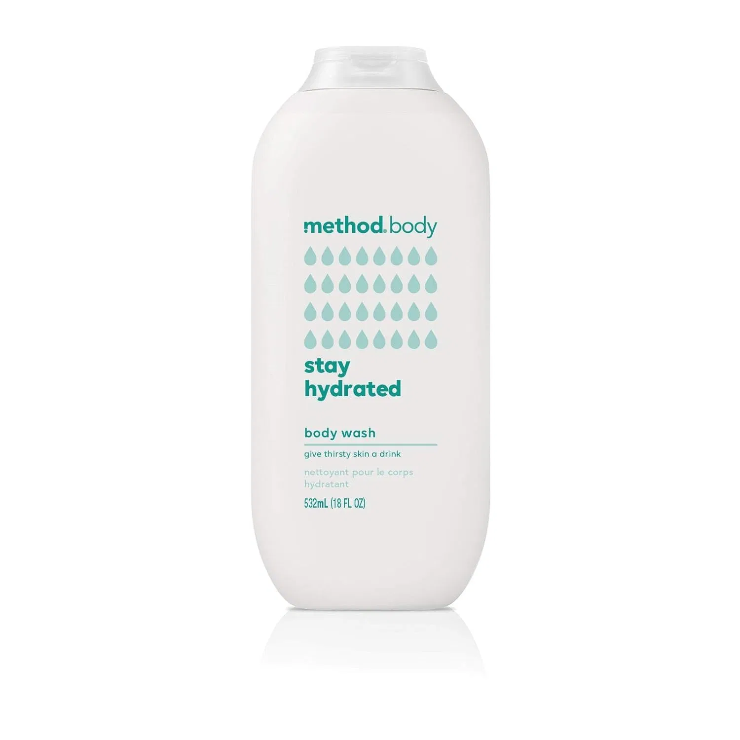 Гель для душа Method Hydrating Body Wash, Coconut Milk, 532 мл