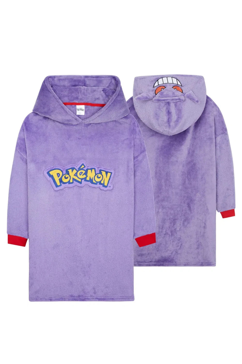 Оверсайз худи из флиса Pokemon, Purple — фото 2