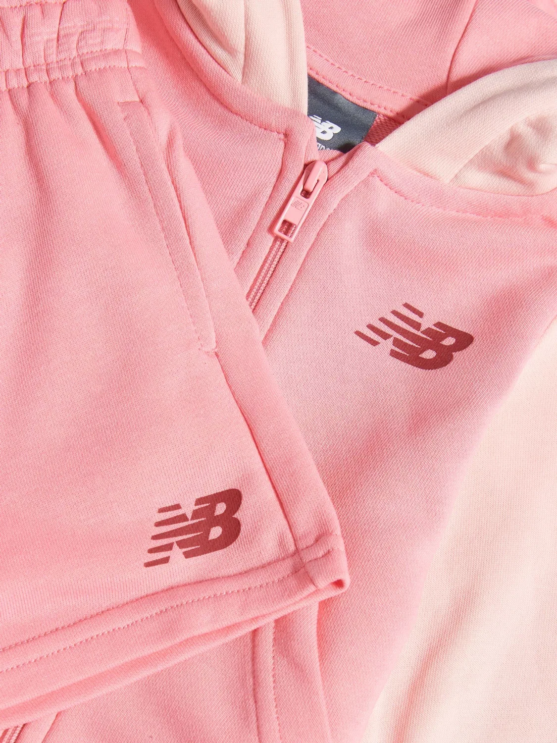 Спортивный костюм New Balance Athletics FT Arch, розовый — фото 3